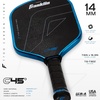 image:imageFranklin Sports PRO Pickleball Paddles  C45 Carbon Fiber Series  Official USAP  UPA Approved  Pro Player DesignHybrid Electric Blue