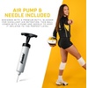 image:imageFranklin Sports PVF Real Pro Indoor Game Volleyball  Official Size Professional Indoor Volleyball for Match Play  12 Panel Microfiber Cover Game Ball  Ball  Pump with Needle Set