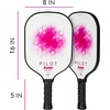 image:imageFranklin Sports Pickleball Paddle  Pilot Polypropylene Core Pickleball Racket  Official USA Pickleball USAPA Approved Pickleball Paddle  Lightweight Pro Racket  10mm Thick CorePink