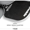 image:imageFranklin Sports Pro Pickleball Paddles  FS Tour Series Raw Carbon Fiber T700  USA Pickleball Approved  Unibody Epoxy Resin Injected Edge  Dynasty  Tempo  14mm16mm Core  Gray Blue  PinkGray