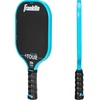 image:imageFranklin Sports Pro Pickleball Paddles  FS Tour Series Raw Carbon Fiber T700  USA Pickleball Approved  Unibody Epoxy Resin Injected Edge  Dynasty  Tempo  14mm16mm Core  Gray Blue  PinkBlue
