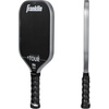 image:imageFranklin Sports Pro Pickleball Paddles  FS Tour Series Raw Carbon Fiber T700  USA Pickleball Approved  Unibody Epoxy Resin Injected Edge  Dynasty  Tempo  14mm16mm Core  Gray Blue  PinkGray
