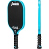 image:imageFranklin Sports Pro Pickleball Paddles  FS Tour Series Raw Carbon Fiber T700  USA Pickleball Approved  Unibody Epoxy Resin Injected Edge  Dynasty  Tempo  14mm16mm Core  Gray Blue  PinkBlue