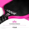 image:imageFranklin Sports Pro Pickleball Paddles  FS Tour Series Raw Carbon Fiber T700  USA Pickleball Approved  Unibody Epoxy Resin Injected Edge  Dynasty  Tempo  14mm16mm Core  Gray Blue  PinkPink