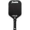 image:imageFranklin Sports Pro Pickleball Paddles  FS Tour Series Raw Carbon Fiber T700  USA Pickleball Approved  Unibody Epoxy Resin Injected Edge  Dynasty  Tempo  14mm16mm Core  Gray Blue  PinkGray