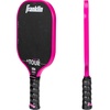 image:imageFranklin Sports Pro Pickleball Paddles  FS Tour Series Raw Carbon Fiber T700  USA Pickleball Approved  Unibody Epoxy Resin Injected Edge  Dynasty  Tempo  14mm16mm Core  Gray Blue  PinkPink