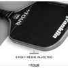 image:imageFranklin Sports Pro Pickleball Paddles  FS Tour Series Raw Carbon Fiber T700  USA Pickleball Approved  Unibody Epoxy Resin Injected Edge  Dynasty  Tempo  14mm16mm Core  Gray Blue  PinkGray
