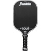 image:imageFranklin Sports Pro Pickleball Paddles  FS Tour Series Raw Carbon Fiber T700  USA Pickleball Approved  Unibody Epoxy Resin Injected Edge  Dynasty  Tempo  14mm16mm Core  Gray Blue  PinkGray