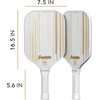 image:imageFranklin Sports Pro Pickleball Paddles  Signature Series Pro Pickleball Paddle with MaxGrit Surface  USA Pickleball USAPA Approved Tournament Pickleball Paddles  13mm  16mm Polypropylene CoresPro Player  Gold