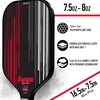 image:imageFranklin Sports Pro Pickleball Paddles  Signature Series Pro Pickleball Paddle with MaxGrit Surface  USA Pickleball USAPA Approved Tournament Pickleball Paddles  13mm  16mm Polypropylene CoresPro Player  BlackRed