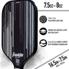 image:imageFranklin Sports Pro Pickleball Paddles  Signature Series Pro Pickleball Paddle with MaxGrit Surface  USA Pickleball USAPA Approved Tournament Pickleball Paddles  13mm  16mm Polypropylene CoresPro Player  Black