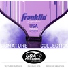 image:imageFranklin Sports Pro Pickleball Paddles  Signature Series Pro Pickleball Paddle with MaxGrit Surface  USA Pickleball USAPA Approved Tournament Pickleball Paddles  13mm  16mm Polypropylene CoresLilac