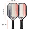 image:imageFranklin Sports Pro Pickleball Paddles  Signature Series Pro Pickleball Paddle with MaxGrit Surface  USA Pickleball USAPA Approved Tournament Pickleball Paddles  13mm  16mm Polypropylene CoresPro Player  White