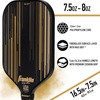 image:imageFranklin Sports Pro Pickleball Paddles  Signature Series Pro Pickleball Paddle with MaxGrit Surface  USA Pickleball USAPA Approved Tournament Pickleball Paddles  13mm  16mm Polypropylene CoresBlackGold