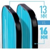 image:imageFranklin Sports Pro Pickleball Paddles  Signature Series Pro Pickleball Paddle with MaxGrit Surface  USA Pickleball USAPA Approved Tournament Pickleball Paddles  13mm  16mm Polypropylene CoresPro Player  Blue