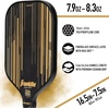 image:imageFranklin Sports Pro Pickleball Paddles  Signature Series Pro Pickleball Paddle with MaxGrit Surface  USA Pickleball USAPA Approved Tournament Pickleball Paddles  13mm  16mm Polypropylene CoresBlackGold