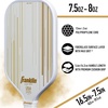 image:imageFranklin Sports Pro Pickleball Paddles  Signature Series Pro Pickleball Paddle with MaxGrit Surface  USA Pickleball USAPA Approved Tournament Pickleball Paddles  13mm  16mm Polypropylene CoresPro Player  Gold