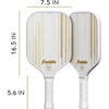 image:imageFranklin Sports Pro Pickleball Paddles  Signature Series Pro Pickleball Paddle with MaxGrit Surface  USA Pickleball USAPA Approved Tournament Pickleball Paddles  13mm  16mm Polypropylene CoresPro Player  Gold