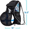 image:imageFranklin Sports Soccer Backpacks  Deluxe Boys amp Girls Equipment Bags with Ball Holder  Youth amp Adult SizesSoccer Sack