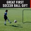 image:imageFranklin Sports Soccer Balls  Youth amp Adult  Sizes 3 4 amp 5  Single amp Bulk Packs  Black amp WhiteSize 3  12 Deflated Balls with Pump
