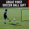 image:imageFranklin Sports Soccer Balls  Youth amp Adult  Sizes 3 4 amp 5  Single amp Bulk Packs  Black amp WhiteSize 4  1 Inflated Ball