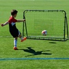 image:imageFranklin Sports Soccer Rebounder  Tournament Steel Rebounding Net  Perfect for Backyard Practice and Training  12 x 6 amp 6 x 46 x 4  Black
