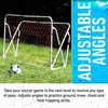 image:imageFranklin Sports Soccer Rebounder  Tournament Steel Rebounding Net  Perfect for Backyard Practice and Training  12 x 6 amp 6 x 46 x 4  White