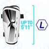 image:imageFranklin Sports Soccer Shin Guards for Youth  Adults  Superlight Shin Guards for Men Women  Kids  2 Shin Guard Set for Boys  GirlsWhiteBlack