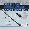 image:imageFranklin Sports Street Hockey Sticks  Ambush Junior Street Hockey Stick  Wood and Fiberglass Shaft  ABS Blade  One Piece Stick  46 52 58Black