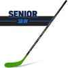 image:imageFranklin Sports Street Hockey Sticks  Ambush Junior Street Hockey Stick  Wood and Fiberglass Shaft  ABS Blade  One Piece Stick  46 52 58BlackGreen  Power