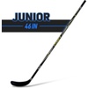 image:imageFranklin Sports Street Hockey Sticks  Ambush Junior Street Hockey Stick  Wood and Fiberglass Shaft  ABS Blade  One Piece Stick  46 52 58BlackYellow  Power