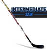 image:imageFranklin Sports Street Hockey Sticks  Ambush Junior Street Hockey Stick  Wood and Fiberglass Shaft  ABS Blade  One Piece Stick  46 52 58Multi  Ambush