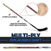 image:imageFranklin Sports Street Hockey Sticks  Ambush Junior Street Hockey Stick  Wood and Fiberglass Shaft  ABS Blade  One Piece Stick  46 52 58Multi  Ambush