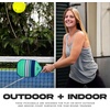 image:imageFranklin Sports Training Pickleballs  Training Pickleballs for Beginners  Skill Practice  69mm or 80mm Outdoor Pickleballs  Pickleball 3 Pack  Optic Yellow80MM