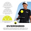 image:imageFranklin Sports Training Pickleballs  Training Pickleballs for Beginners  Skill Practice  69mm or 80mm Outdoor Pickleballs  Pickleball 3 Pack  Optic Yellow80MM