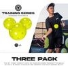 image:imageFranklin Sports Training Pickleballs  Training Pickleballs for Beginners  Skill Practice  69mm or 80mm Outdoor Pickleballs  Pickleball 3 Pack  Optic Yellow80MM