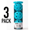image:imageFranklin Sports X26 Indoor Pickleballs  3 Pack 12 Pack amp 100 Pack Bulk  USAPA Approved Tournament Pickleballs  Multiple ColorsBlue