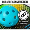 image:imageFranklin Sports X26 Indoor Pickleballs  3 Pack 12 Pack amp 100 Pack Bulk  USAPA Approved Tournament Pickleballs  Multiple ColorsBlue