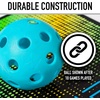 image:imageFranklin Sports X26 Indoor Pickleballs  3 Pack 12 Pack amp 100 Pack Bulk  USAPA Approved Tournament Pickleballs  Multiple ColorsBlue