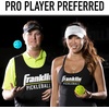 image:imageFranklin Sports X26 Indoor Pickleballs  3 Pack 12 Pack amp 100 Pack Bulk  USAPA Approved Tournament Pickleballs  Multiple ColorsLime Green