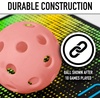 image:imageFranklin Sports X26 Indoor Pickleballs  3 Pack 12 Pack amp 100 Pack Bulk  USAPA Approved Tournament Pickleballs  Multiple ColorsPeach