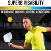 image:imageFranklin Sports X26 Indoor Pickleballs  3 Pack 12 Pack amp 100 Pack Bulk  USAPA Approved Tournament Pickleballs  Multiple ColorsYellow