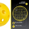 image:imageFranklin Sports X26 Indoor Pickleballs  3 Pack 12 Pack amp 100 Pack Bulk  USAPA Approved Tournament Pickleballs  Multiple ColorsYellow
