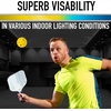 image:imageFranklin Sports X26 Indoor Pickleballs  3 Pack 12 Pack amp 100 Pack Bulk  USAPA Approved Tournament Pickleballs  Multiple ColorsYellow
