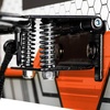 image:imageNERF Basketball Hoop Set  Pro Hoop Mini Hoop Set with Mini NERF Basketball  Steel Rim Great for DunkingOrange Standard