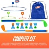 image:imageNERF Birdie Golf Game  Fun Backyard Golf Game  Practice Your Chipping Game  Complete Set with Golf Clubs Scoring Rings Birdie Balls amp Carry Bag