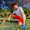 image:imageNERF Birdie Golf Game  Fun Backyard Golf Game  Practice Your Chipping Game  Complete Set with Golf Clubs Scoring Rings Birdie Balls amp Carry Bag