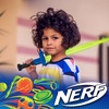 image:imageNERF Fencing Duel Swords Set  Kids Retractable Fencing Swords  Integrated Knockdown Targets  Glow in The Dark Light Up for Play Duels  2 Player Game for Kids