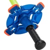 image:imageNERF Fencing Duel Swords Set  Kids Retractable Fencing Swords  Integrated Knockdown Targets  Glow in The Dark Light Up for Play Duels  2 Player Game for Kids