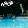 image:imageNERF Floating Pool Basketball Hoop  Football Target Net Set  Water Basketball  2 Water Footballs Included  Floating Hoop  Target Goal for InPool  Poolside Play  Sports Toys for Kids